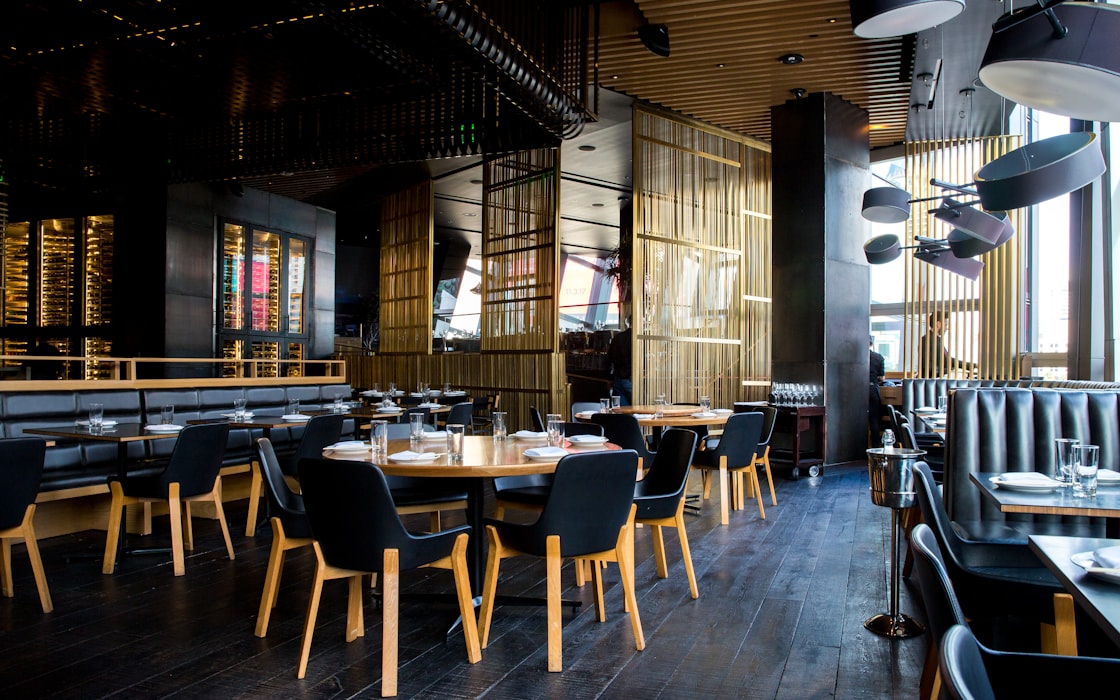 Modern restaurant interior